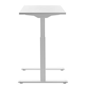 Schreibtisch E-Table (höhenverstellbar) - Weiß - Breite: 120 cm - Weiß