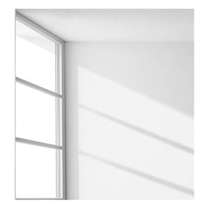 Miroir Sunnyvale Blanc - Bois manufacturé - 74 x 80 x 3 cm