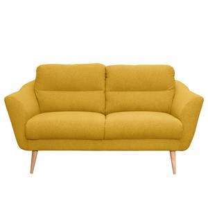 Sofa Lucinda I (2-Sitzer) Webstoff Hanabi: Gelb - Beige