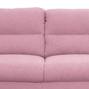 Sofa Lucinda I (2-Sitzer) Webstoff Hanabi: Mauve - Schwarz