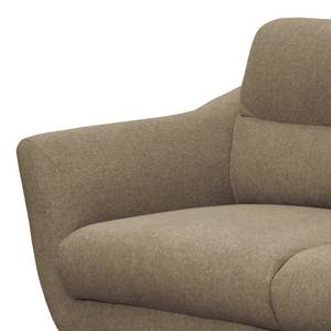 Sofa Lucinda I (2,5-Sitzer) Webstoff - Webstoff Hanabi: Saharagrau - Beige