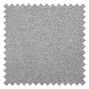 Divano Lucinda I (2 posti) Tessuto - Tessuto Hanabi: grigio chiaro - Nero