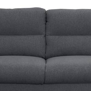 Sofa Lucinda I (2,5-Sitzer) Webstoff - Webstoff Hanabi: Anthrazit - Schwarz