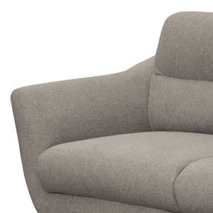 Sofa Lucinda I (2,5-Sitzer) Webstoff - Webstoff Hanabi: Grau - Schwarz