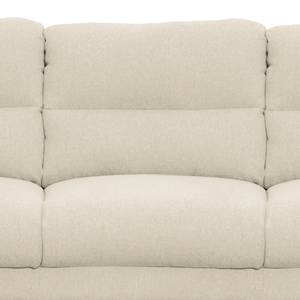 Sofa Lucinda I (3-Sitzer) Webstoff - Webstoff Hanabi: Creme - Beige