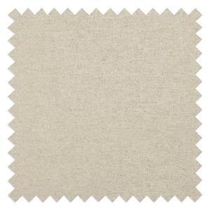 Bank Lucinda I (3-zits) geweven stof - Geweven stof Hanabi: Crèmekleurig - Beige