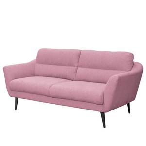 Sofa Lucinda I (2,5-Sitzer) Webstoff - Webstoff Hanabi: Mauve - Schwarz