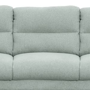 Sofa Lucinda I (3-Sitzer) Webstoff - Webstoff Hanabi: Stahlblau - Schwarz