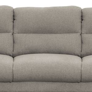 Sofa Lucinda I (3-Sitzer) Webstoff - Webstoff Hanabi: Grau - Beige