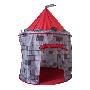 Tente de jeu Castle Gris - Matière plastique - Textile - 105 x 135 x 105 cm