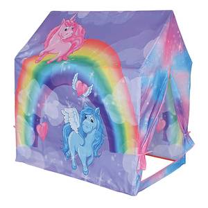 Spielhaus Unicorn Violett - Kunststoff - Textil - 95 x 100 x 70 cm