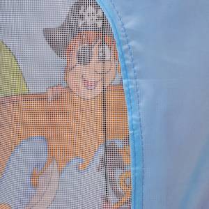 Tente de jeu Pirate Bleu - Matière plastique - Textile - 105 x 135 x 105 cm