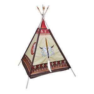 Spielzelt Tipi Indianer Braun - Andere - Textil - 127 x 170 x 127 cm