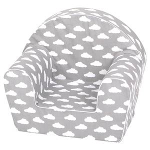 Fauteuil enfant White Clouds Gris - Autres - Textile - 34 x 42 x 51 cm