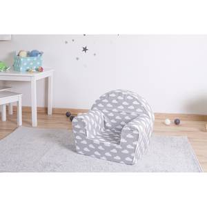 Kindersessel White Clouds Grau - Andere - Textil - 34 x 42 x 51 cm