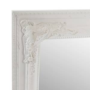 Miroir Cancale I Paulownia massif - Blanc - Blanc