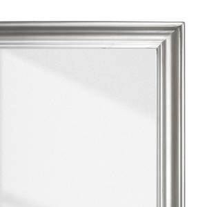 Spiegel Abakan III massief paulowniahout - zilverkleurig - Zilver