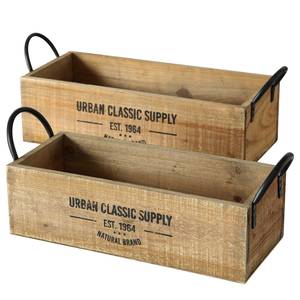 Box Supply (2-teilig) Tanne - Beige