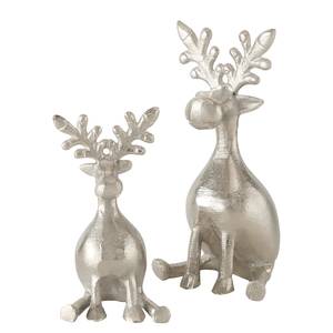 Figurines Tarnow (2 éléments) Aluminium - Argenté