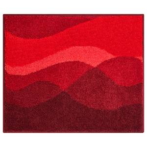 Tapis de WC Hills Polyacrylique - Rouge