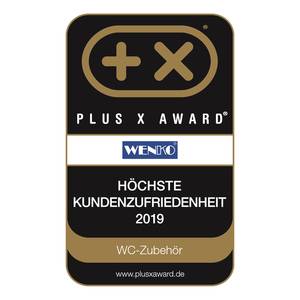 Wc-rolhouder Classic Plus III roestvrij staal - wit