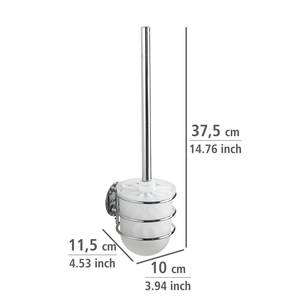 Turbo-Loc wc-set Aingeni roestvrij staal/polypropeen - wit