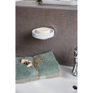 Porte-savon Capri Zinc moulé sous pression / Céramique - Blanc