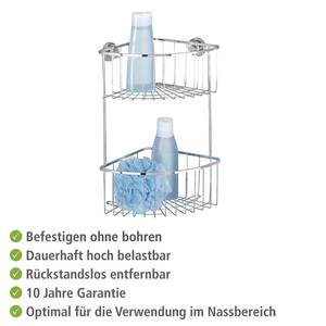 Étagère d’angle Bovino Power-Loc Acier inoxydable - Argenté