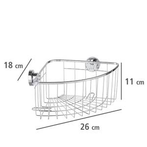 Power-Loc hoekrek Bovino roestvrij staal/ABS - zilverkleurig