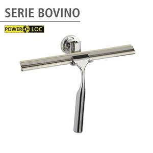 Power-Loc Duschabzieher Bovino Edelstahl / ABS - Silber