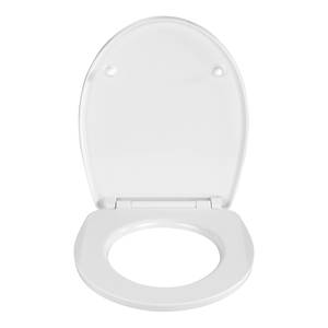 Siège WC premium Heartbeach Acier inoxydable / Duroplast - Blanc