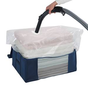 Vacuumbox Soft Air polypropeen - blauw - Hoogte: 25 cm