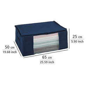 Vacuumbox Soft Air polypropeen - blauw - Hoogte: 25 cm