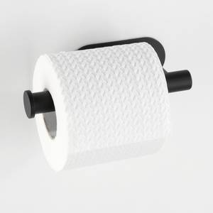 Toilettenpapierhalter Orea II Edelstahl - Schwarz