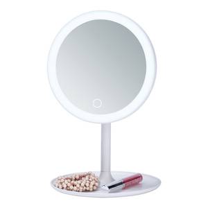 Miroir grossissant Turro Acier inoxydable / Matière plastique ABS - Blanc