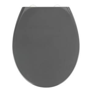 Siège WC premium Samos Acier inoxydable / Duroplast - Gris