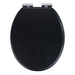 Wc-bril Cuero MDF (Medium-Density Fibreboard) - Zwart