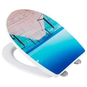 WC-Sitz Infinity Edelstahl / Thermoplast - Mehrfarbig