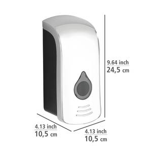 Desinfectiemiddel-dispenser Ranera ABS-kunststof - Chrome - 10 x 10 cm