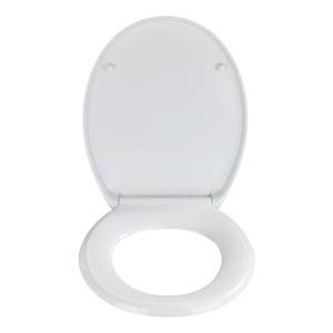 Siège WC premium Colonia Acier inoxydable / Duroplast - Blanc