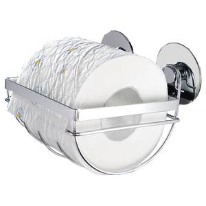 Toilettenpapierhalter Turbo Fix Edelstahl - Silber