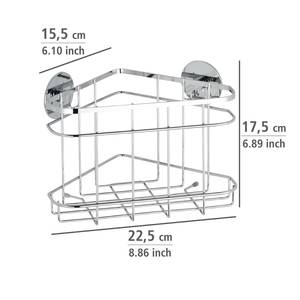 Étagère d’angle Turbo-Loc Aingeni Acier inoxydable - Argenté