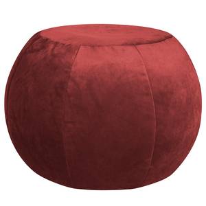 Pouf Plump Veluto Rouge