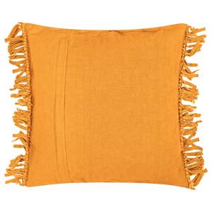 Housse de coussin Fringe Jaune moutarde