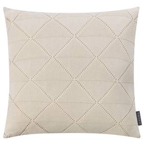 Housse de coussin Purl Crème