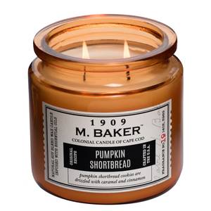 Bougie parfumée Pumpkin Shortbread Mélange de cire de soja - Orange - 396 g