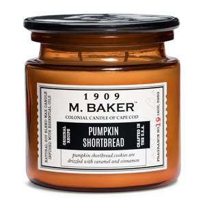 Bougie parfumée Pumpkin Shortbread Mélange de cire de soja - Orange - 396 g