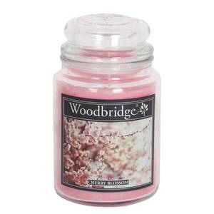 Duftkerze Cherry Blossom Veredeltes Paraffin - Pink - 565g