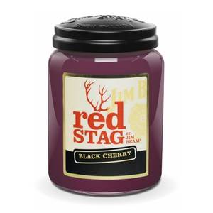 Bougie parfumée Jim Beam Red Stag Cire de paraffine - Violet - 570 g