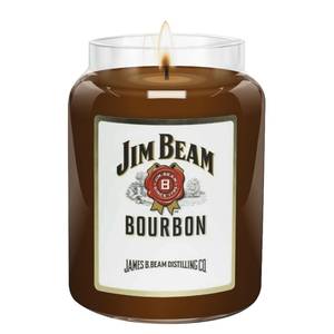 Geurkaars Jim Beam Bourbon geraffineerd paraffine - bruin - 570 g